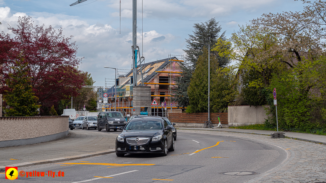 27.04.2023 - Burgfotos von der Baustell Niederalmstraße 16 in Neuperlach